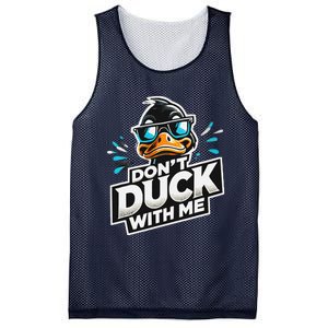 Cool Duck Don`T Duck Me Mesh Reversible Basketball Jersey Tank