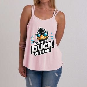 Cool Duck Don`T Duck Me Women's Strappy Tank