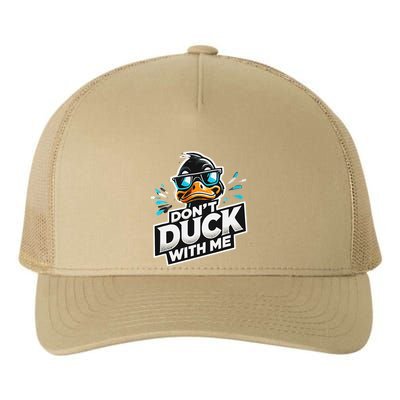 Cool Duck Don`T Duck Me Yupoong Adult 5-Panel Trucker Hat