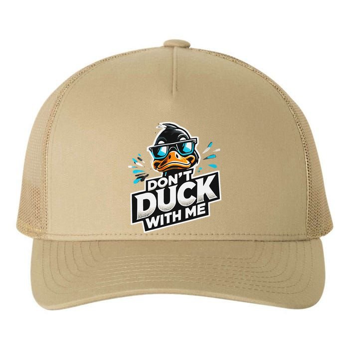 Cool Duck Don`T Duck Me Yupoong Adult 5-Panel Trucker Hat