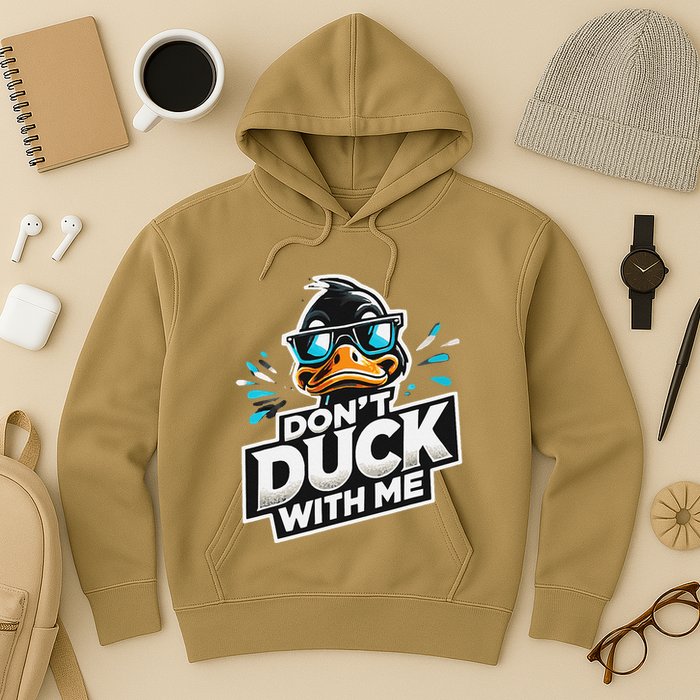 Cool Duck Don`T Duck Me Hoodie