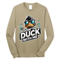 Cool Duck Don`T Duck Me Long Sleeve Shirt