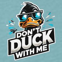 Cool Duck Don`T Duck Me Sueded Cloud Jersey T-Shirt