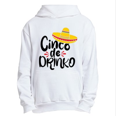 Cinco De Drinko Urban Pullover Hoodie