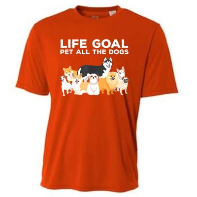 Cute Dog Design For Women Pet Animal Dog Owner Cooling Performance Crew T-Shirt