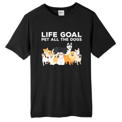 Cute Dog Design For Women Pet Animal Dog Owner Tall Fusion ChromaSoft Performance T-Shirt