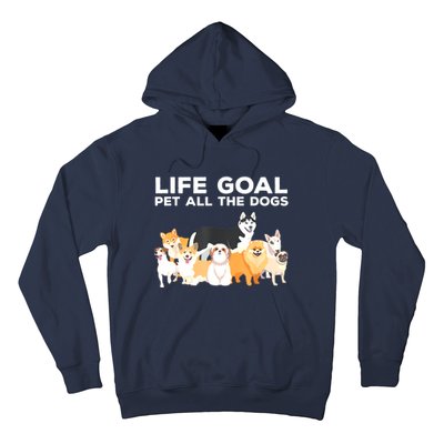 Cute Dog Design For Women Pet Animal Dog Owner Hoodie