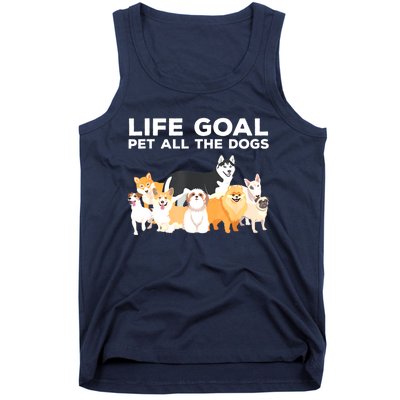 Cute Dog Design For Women Pet Animal Dog Owner Tank Top