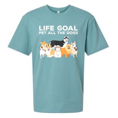 Cute Dog Design For Women Pet Animal Dog Owner Sueded Cloud Jersey T-Shirt