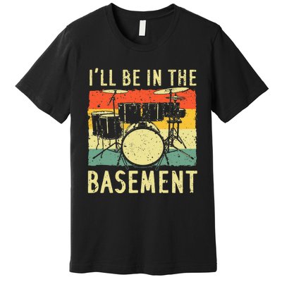 Cool Drumming Design For Drum Set Drumming Drummer Premium T-Shirt