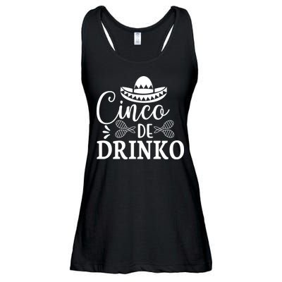 Cinco De Drinko Ladies Essential Flowy Tank