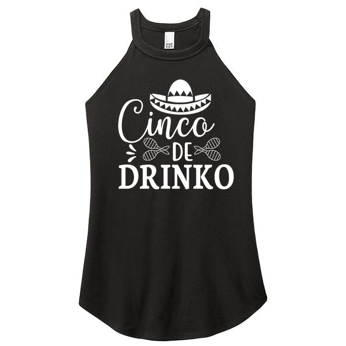 Cinco De Drinko Women’s Perfect Tri Rocker Tank