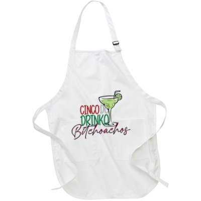 Cinco De Drinko Bitchachos Mexican Party Apron