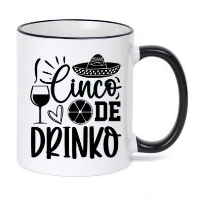 Cinco De Drinko 11oz Black Color Changing Mug