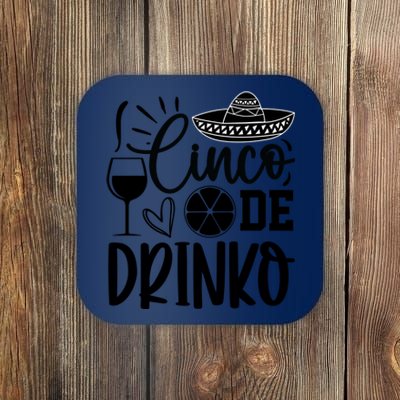 Cinco De Drinko Coaster