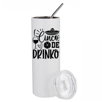 Cinco De Drinko Stainless Steel Tumbler