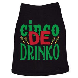 Cinco De Drinko 3 Doggie Tank