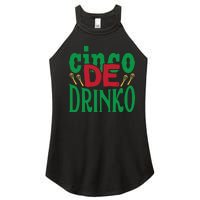 Cinco De Drinko 3 Women's Perfect Tri Rocker Tank