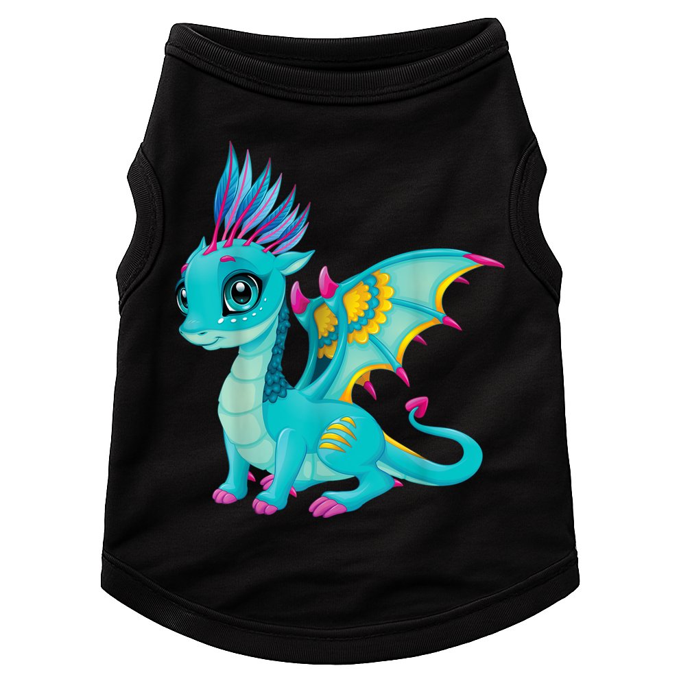 Cute Dragon Design Doggie Tank