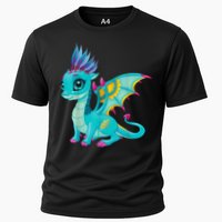 Cute Dragon Design Cooling Performance Crew T-Shirt