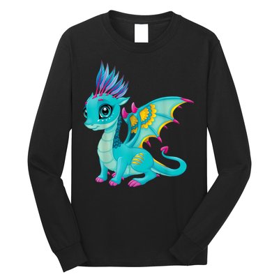 Cute Dragon Design Long Sleeve Shirt