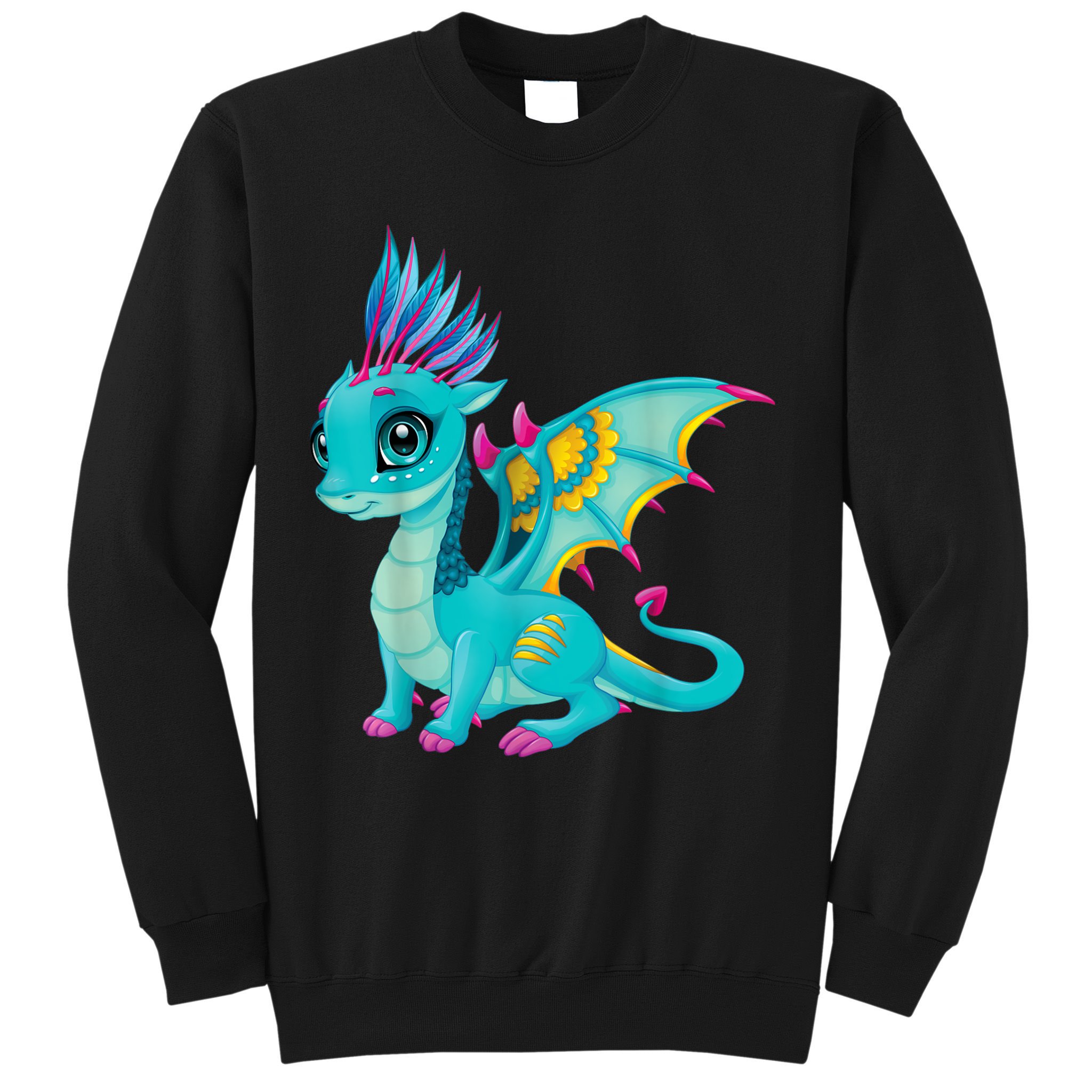 Cute Dragon Design Sweatshirt