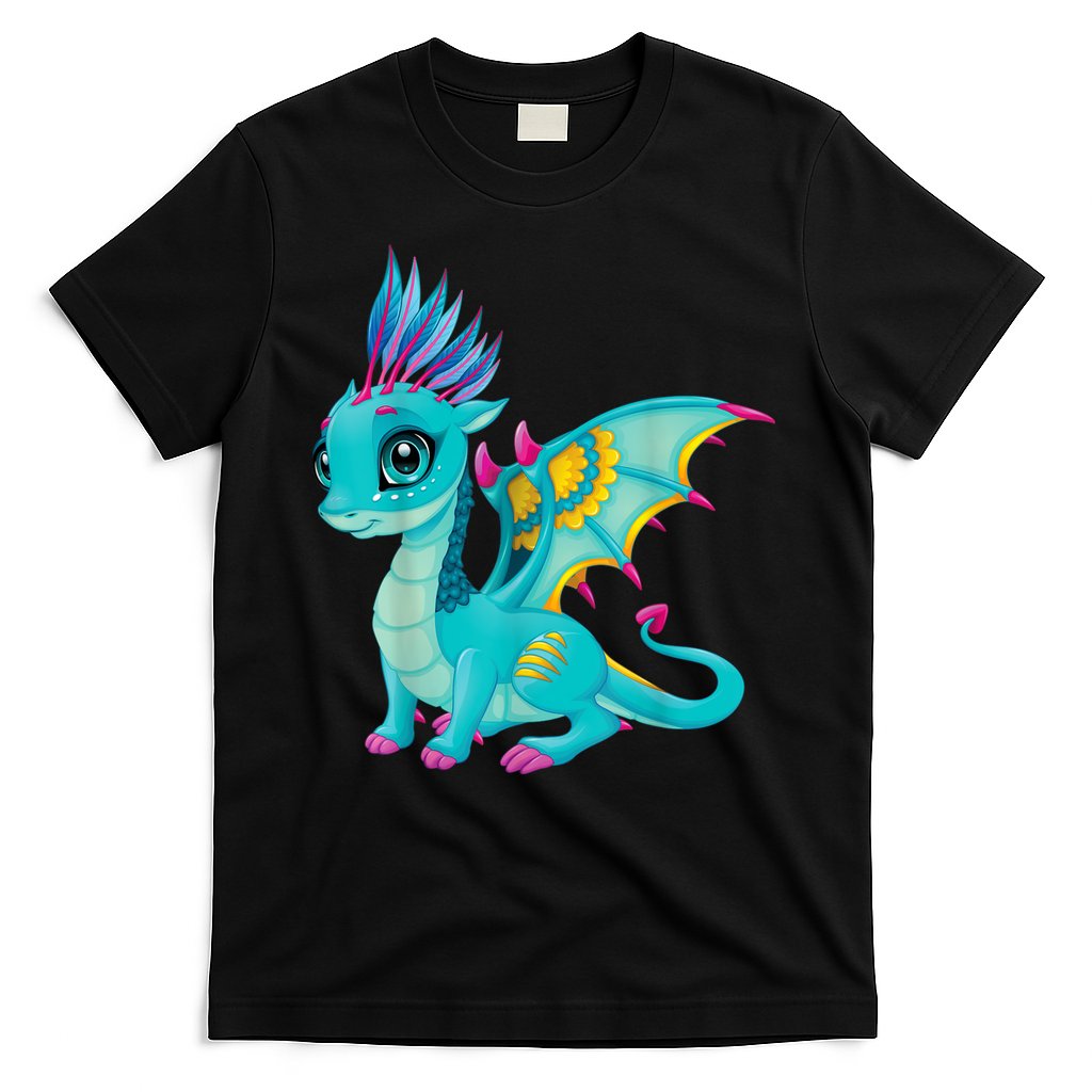 Cute Dragon Design T-Shirt
