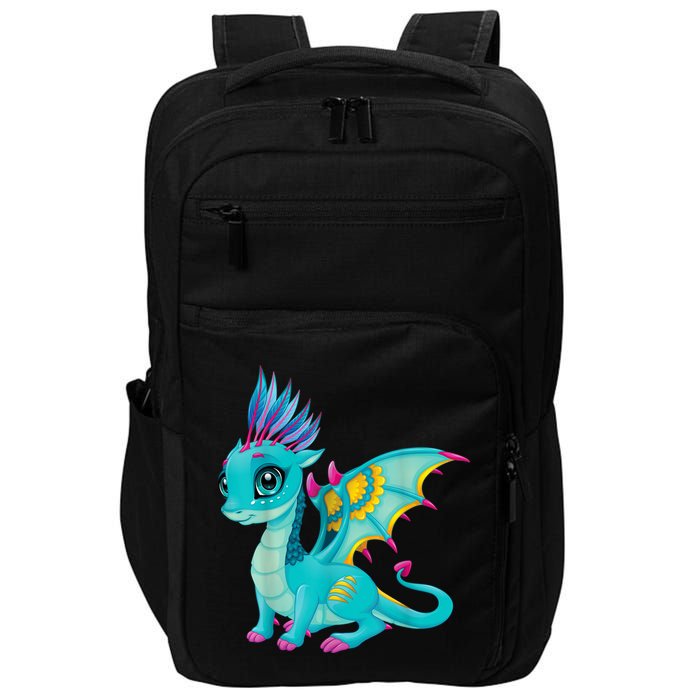 Cute Dragon Design Impact Tech Backpack