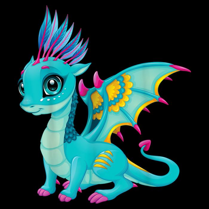 Cute Dragon Design Backpack