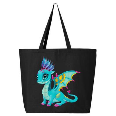 Cute Dragon Design 25L Jumbo Tote