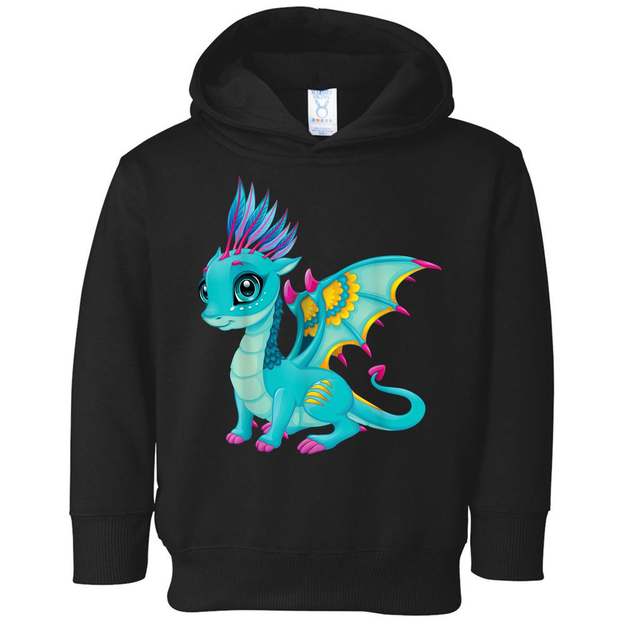 Cute Dragon Design Toddler Hoodie