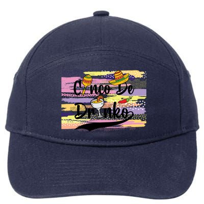 Cinco De Drinko Cinco De Mayo Sub 7-Panel Snapback Hat