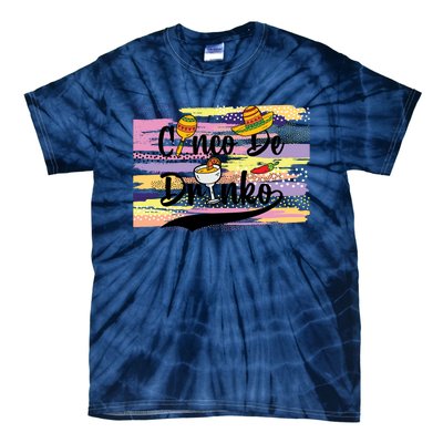 Cinco De Drinko Cinco De Mayo Sub Tie-Dye T-Shirt