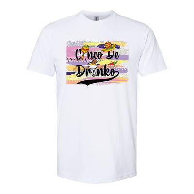 Cinco De Drinko Cinco De Mayo Sub Softstyle® CVC T-Shirt