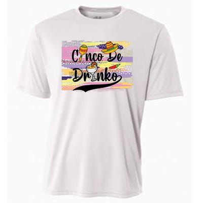 Cinco De Drinko Cinco De Mayo Sub Cooling Performance Crew T-Shirt