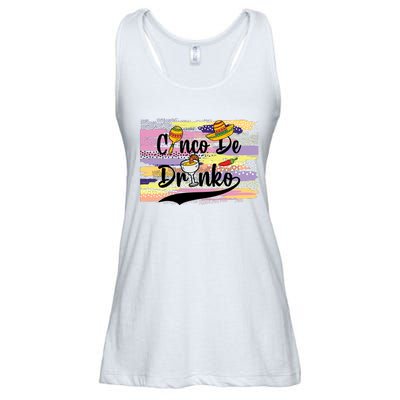 Cinco De Drinko Cinco De Mayo Sub Ladies Essential Flowy Tank