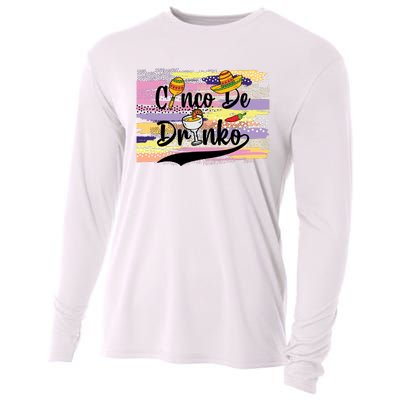 Cinco De Drinko Cinco De Mayo Sub Cooling Performance Long Sleeve Crew