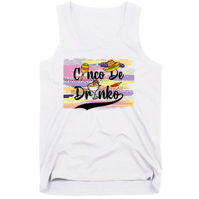 Cinco De Drinko Cinco De Mayo Sub Tank Top