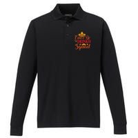 Cinco De Drinko Squad Cut File Performance Long Sleeve Polo