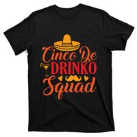 Cinco De Drinko Squad Cut File T-Shirt