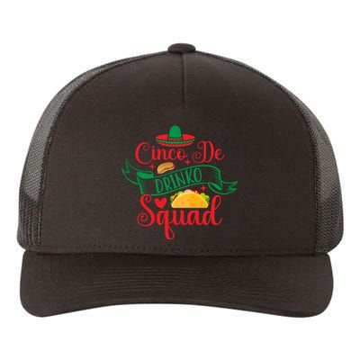 Cinco De Drinko Squad Yupoong Adult 5-Panel Trucker Hat