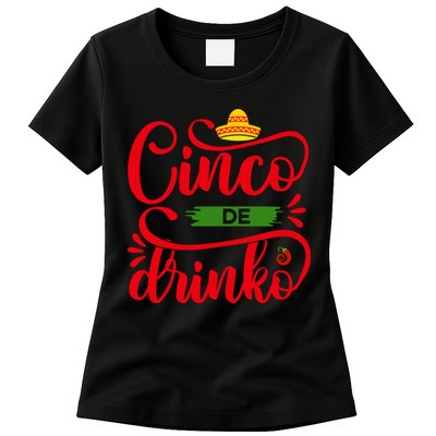 Cinco De Drinko T S Womens T-Shirt
