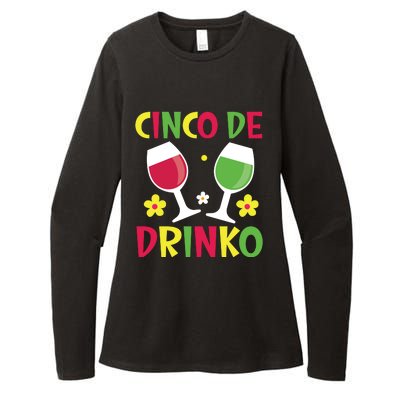 Cinco De Drinko T Womens CVC Long Sleeve Shirt