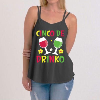 Cinco De Drinko T Women's Strappy Tank