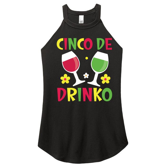 Cinco De Drinko T Women's Perfect Tri Rocker Tank