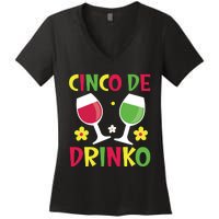 Cinco De Drinko T Women's V-Neck T-Shirt