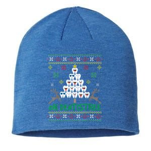 Cool Dentistree Dental Ugly Christmas Dentist Xmas Holiday Gift Sustainable Beanie