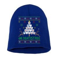 Cool Dentistree Dental Ugly Christmas Dentist Xmas Holiday Gift Short Acrylic Beanie