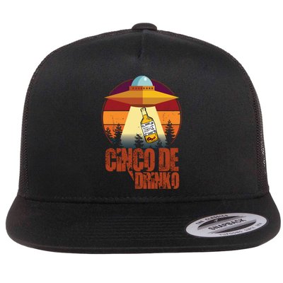 Cinco De Drinko UFO Flat Bill Trucker Hat