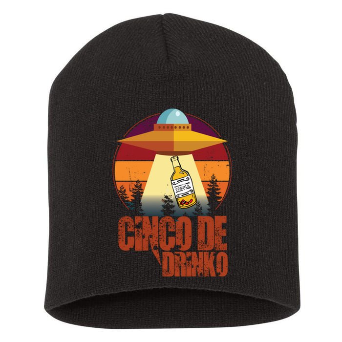 Cinco De Drinko UFO Short Acrylic Beanie